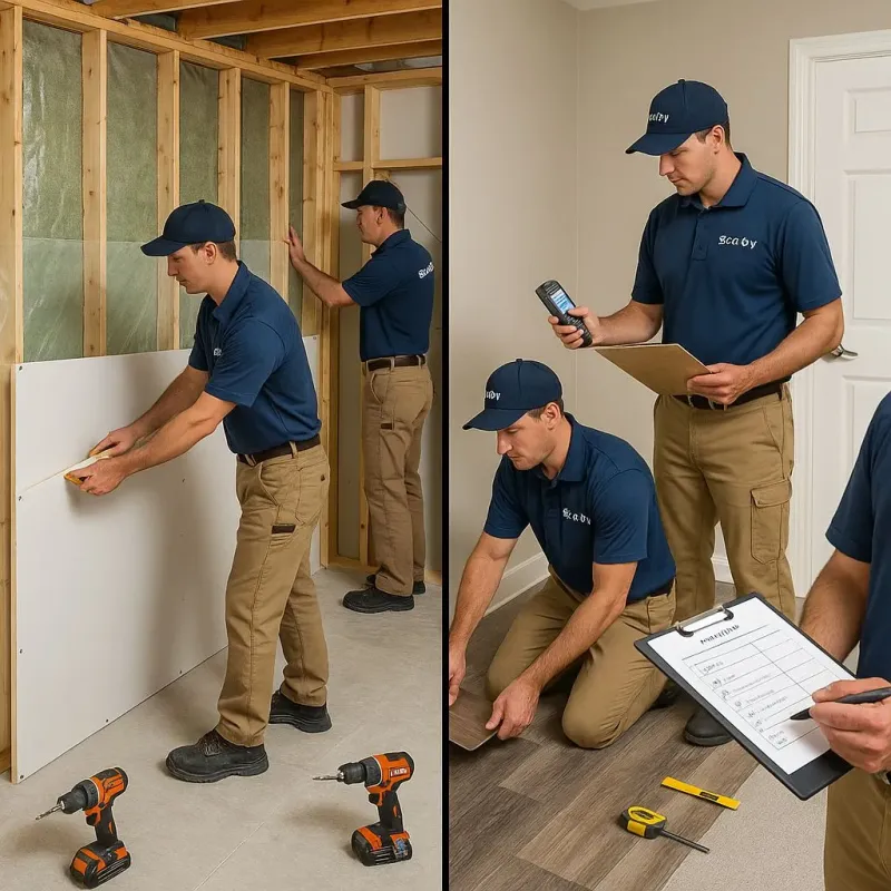 Repairs and Reconstruction process in Fredericksburg, PA